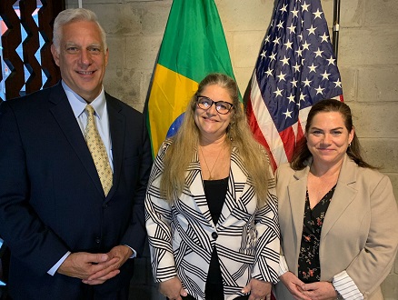 Chefe do NETP recebe homenagem da Embaixada e Consulados dos EUA