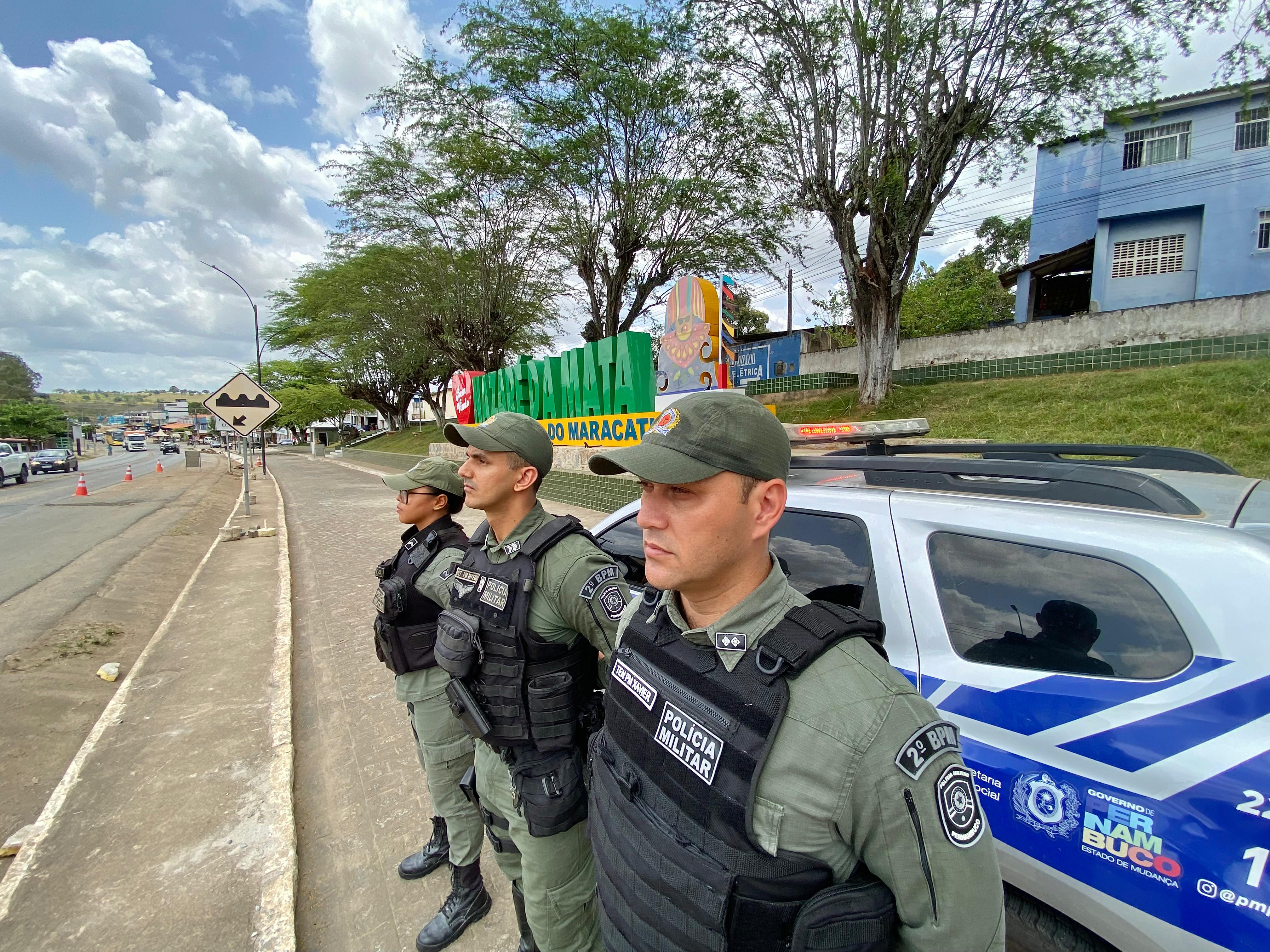   Área de Segurança de Nazaré da Mata registra redução nos dados de criminalidade de setembro