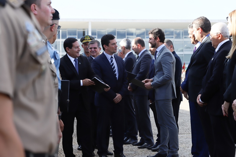 SDS recebe armamentos e equipamentos de proteção