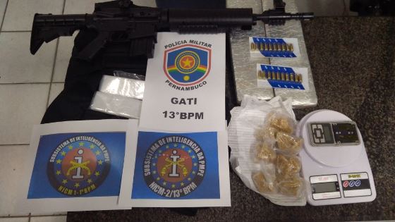 TRAFICANTE É PRESO EM CAMPO GRANDE, NO RECIFE