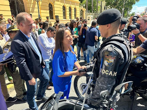 GOVERNO DO ESTADO ENTREGA NOVAS MOTOS PARA AS FORÇAS DE SEGURANÇA