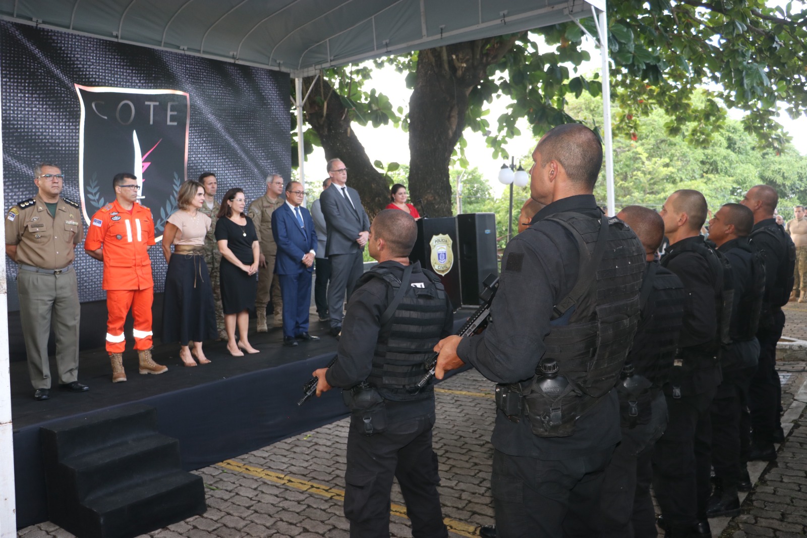 Cerimônia de formatura do COTE III, da Polícia Civil, é marcada pela emoção 