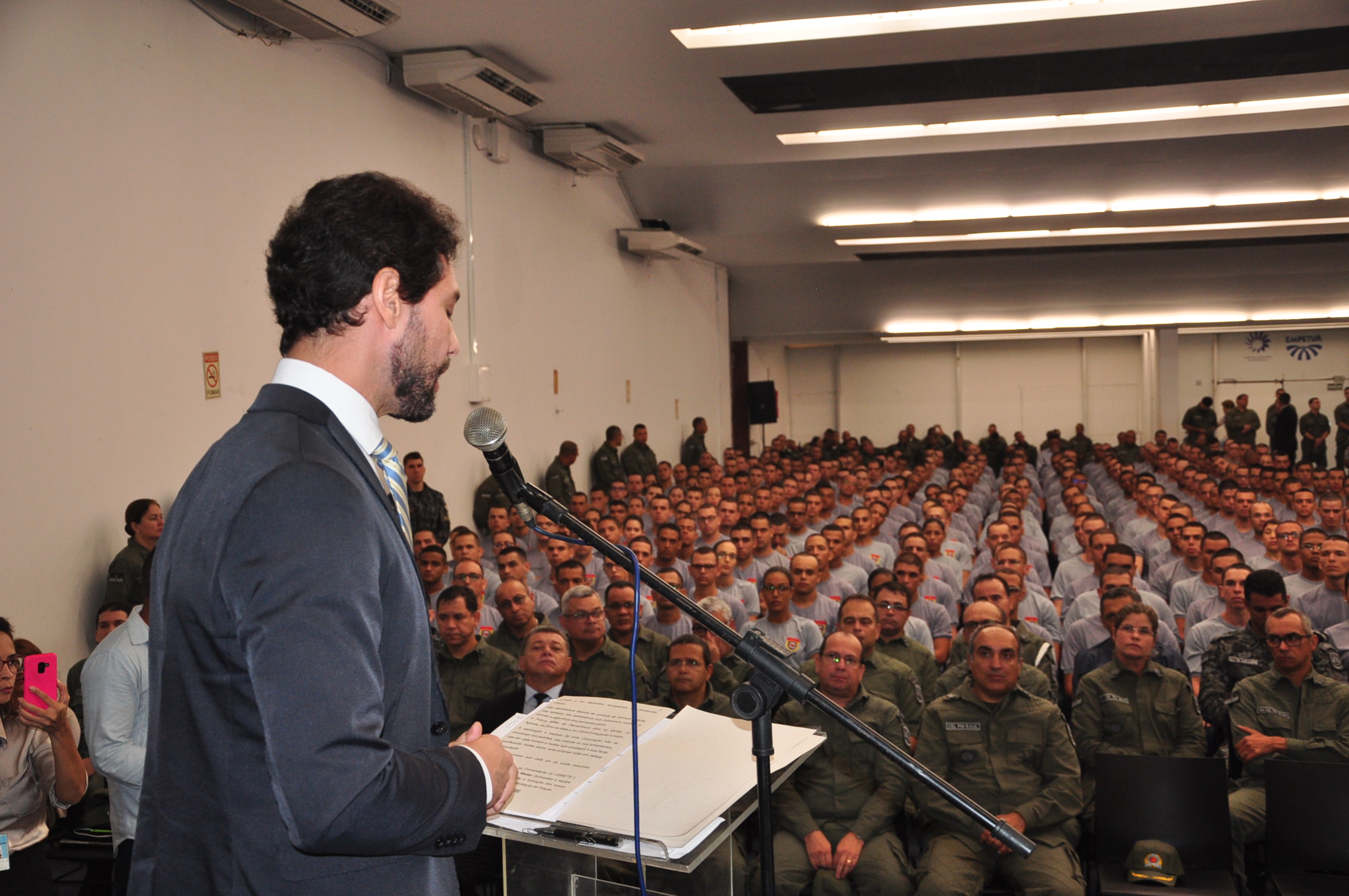 Novos 500 PMs de Pernambuco começam curso de formação