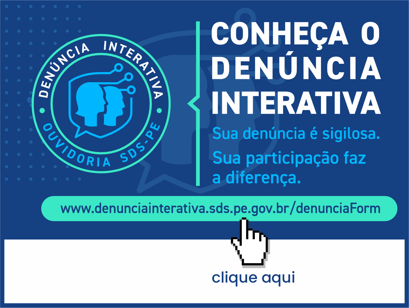 Denuncie com segurança: conheça a nova plataforma digital da Ouvidoria da SDS