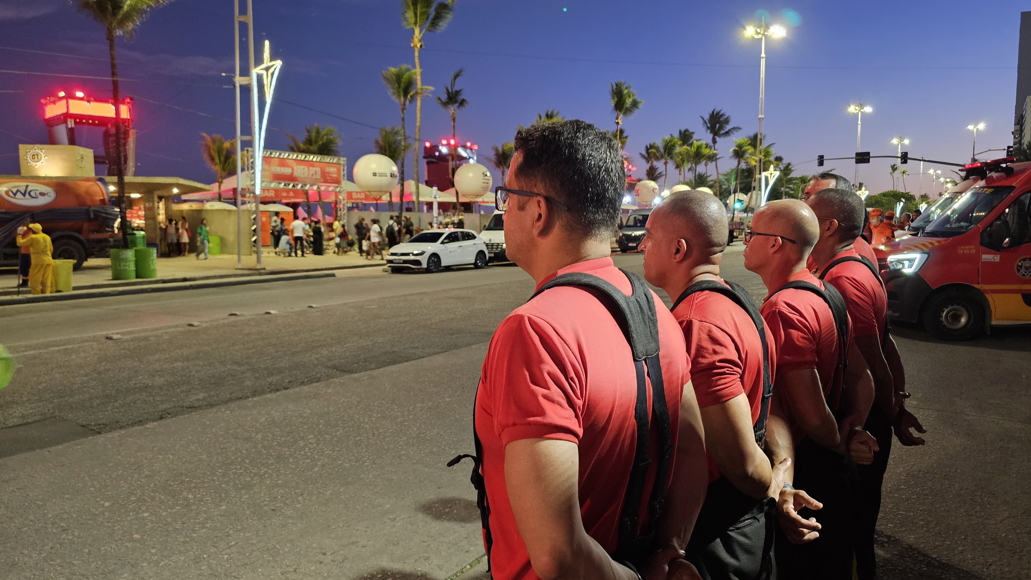 Esquema especial de policiamento vai garantir segurança no primeiro dia de shows da Virada Recife 2025