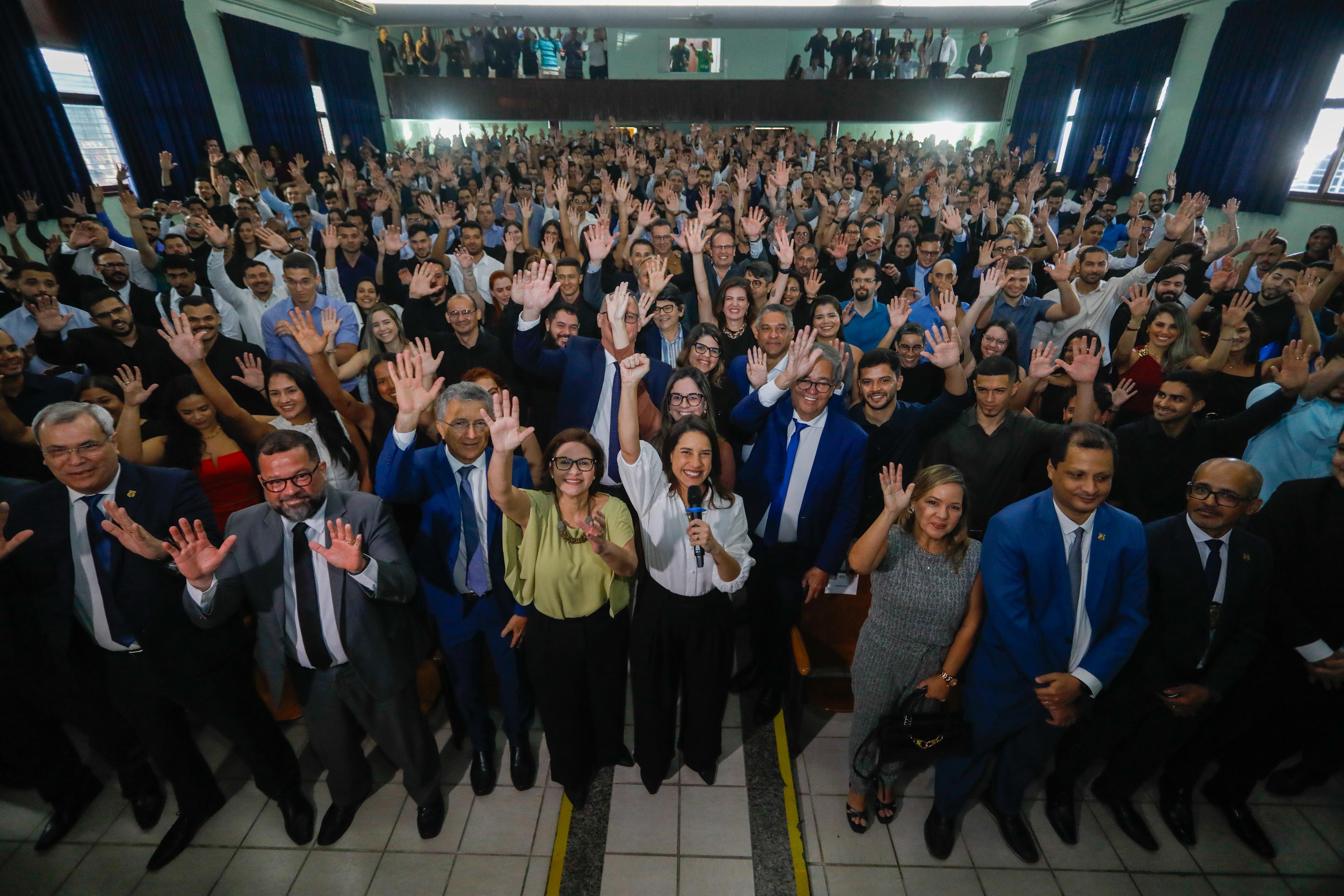 Juntos Pela Segurança: 445 novos delegados, agentes e escrivães da Polícia Civil de Pernambuco iniciam curso de formação
