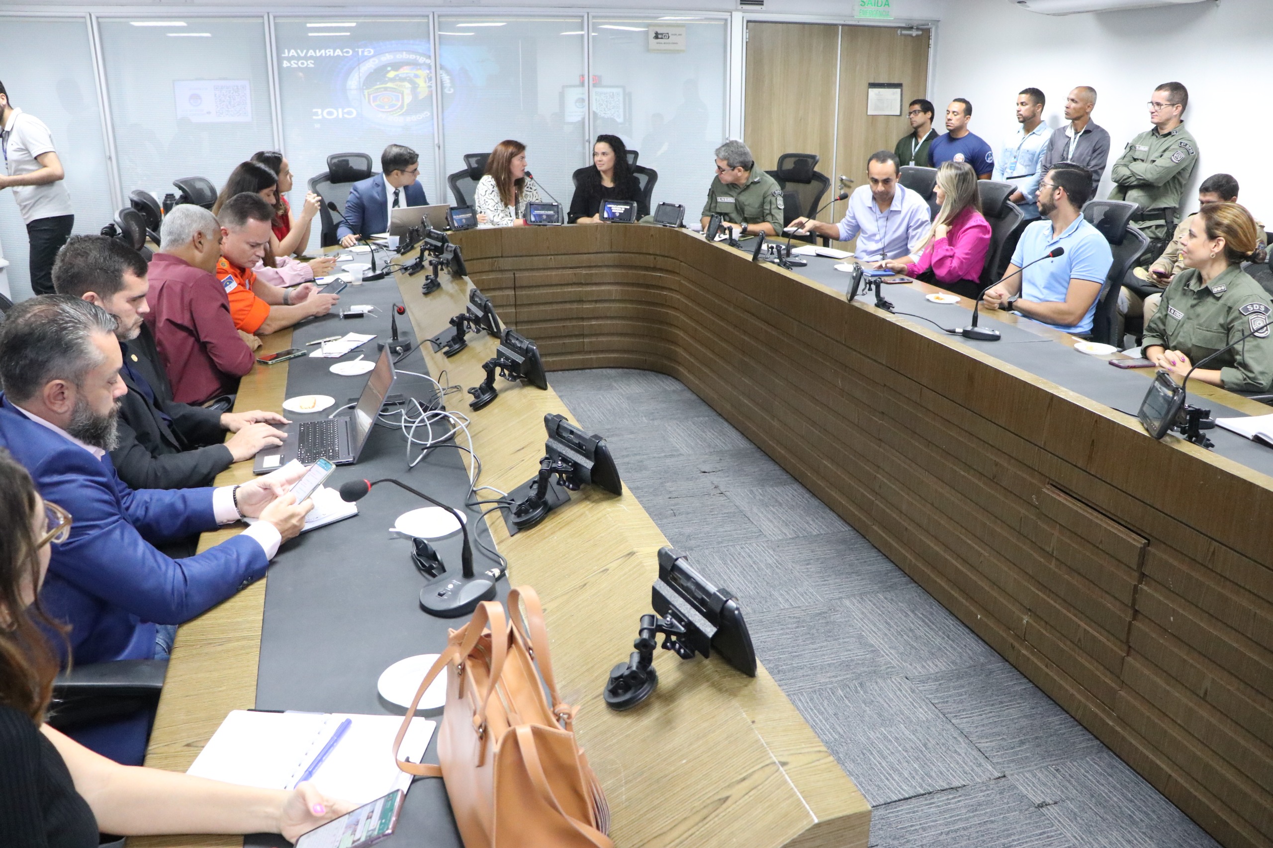 SDS intensifica agenda de reuniões do GT Carnaval para ajustes finais da segurança nos festejos de Momo em 2024