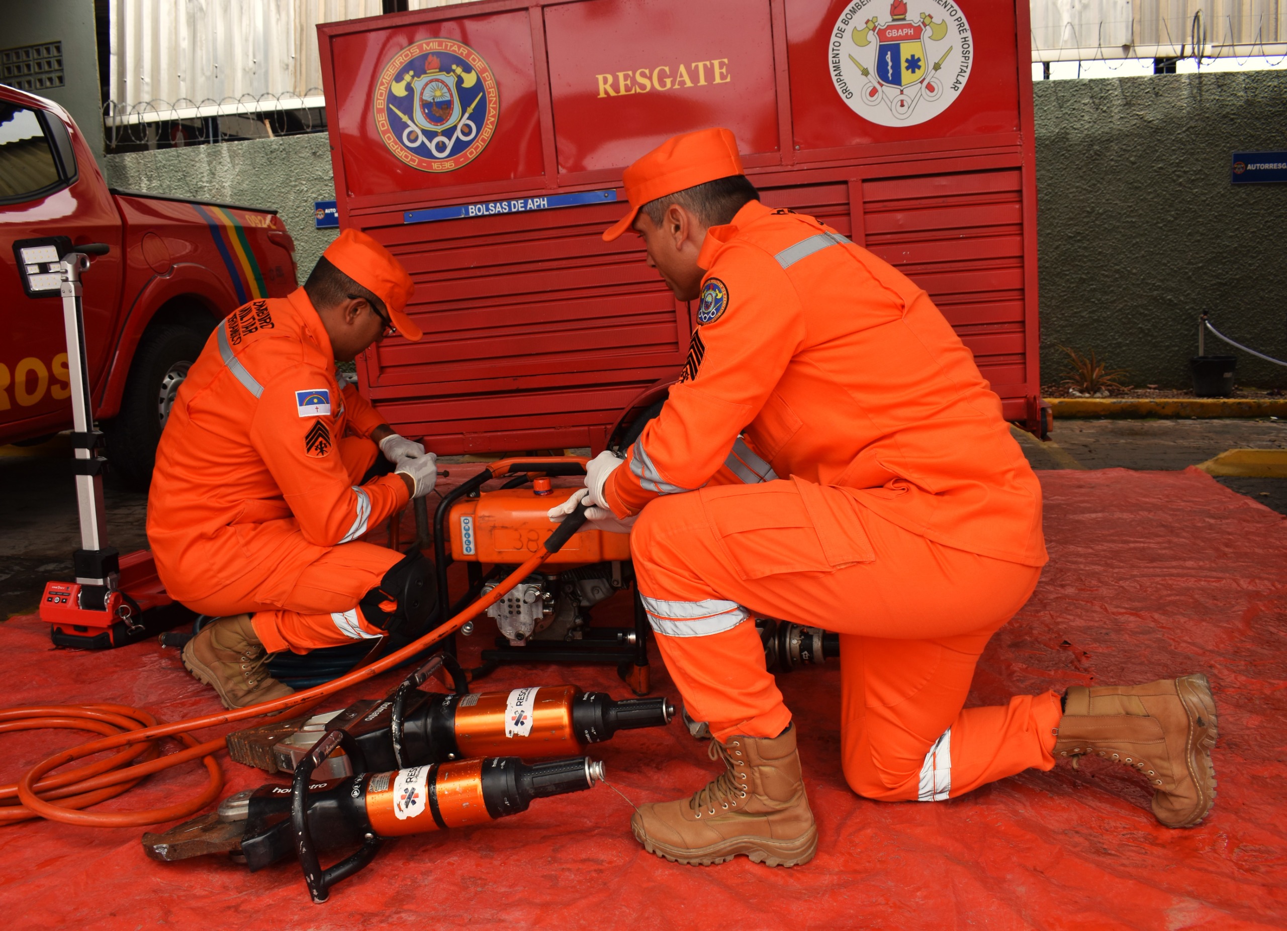 Grupamento de Atendimento Pré-Hospitalar do Corpo de Bombeiros completa 30 anos