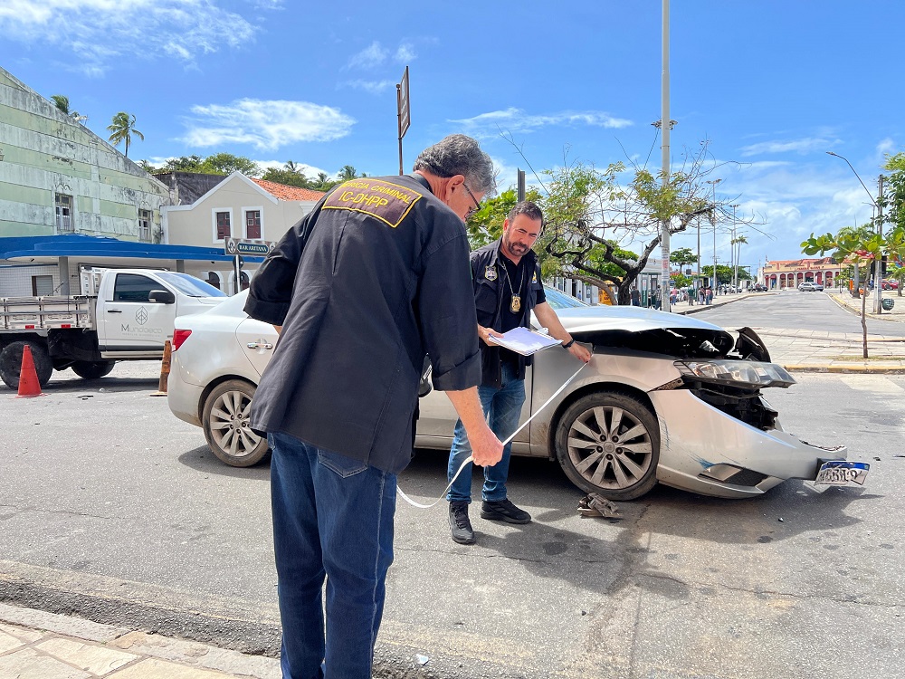 Perícia criminal em locais de sinistro de trânsito une análise técnica, ciência e atenção a cada detalhe