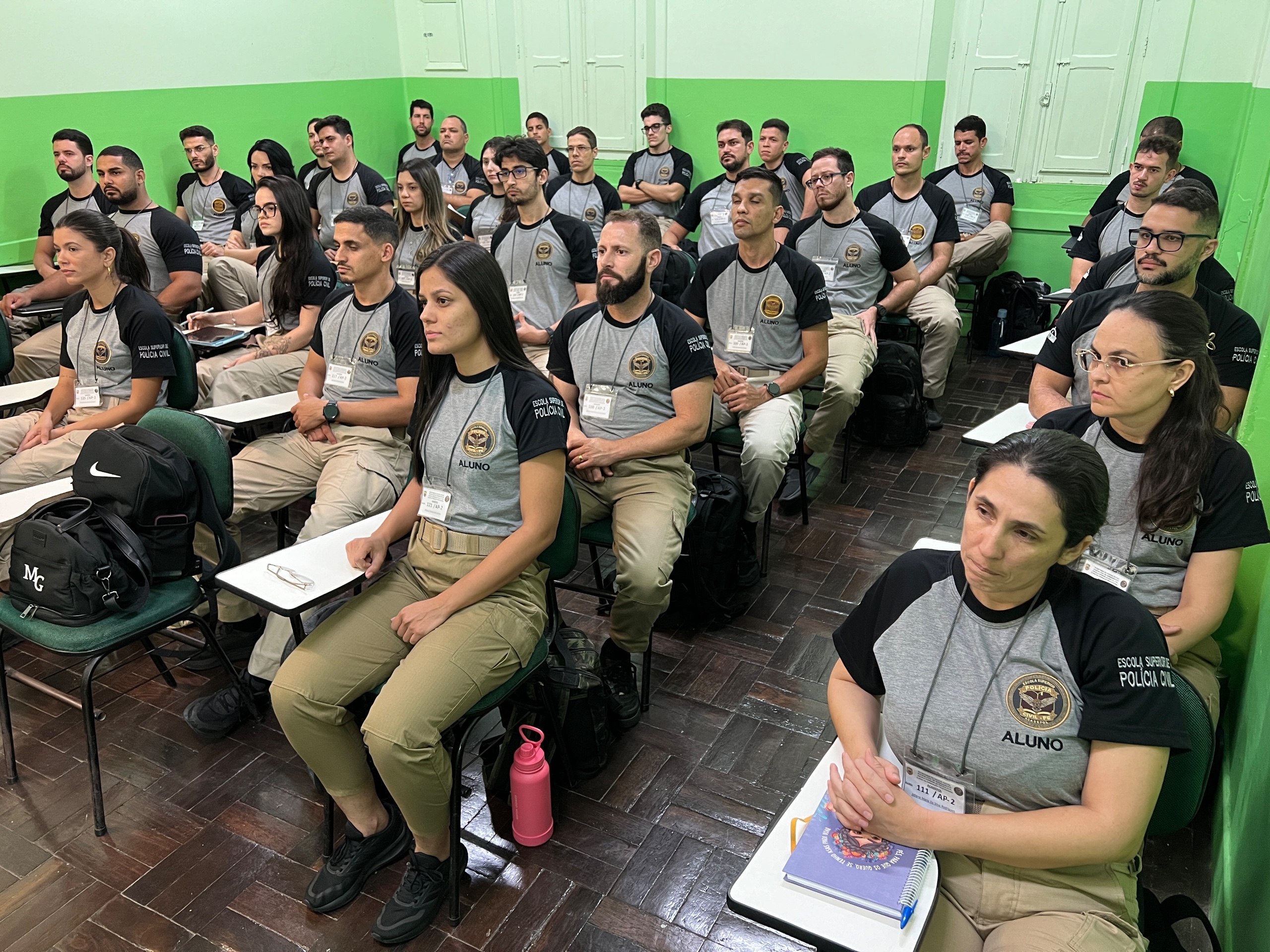  Novos alunos da Polícia Civil de Pernambuco recebem formação ampliada sobre rede de proteção às mulheres vítimas de violência