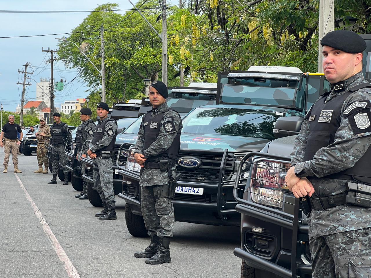 Com investimento de quase R$ 5,5 milhões, frota da Polícia Militar é ampliada