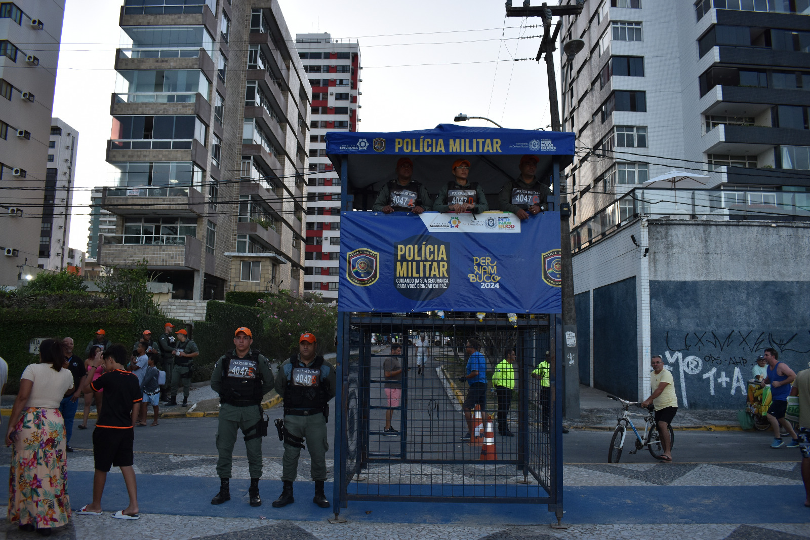 Forças Policiais a postos para garantir a segurança do Réveillon 2025 para pernambucanos e turistas