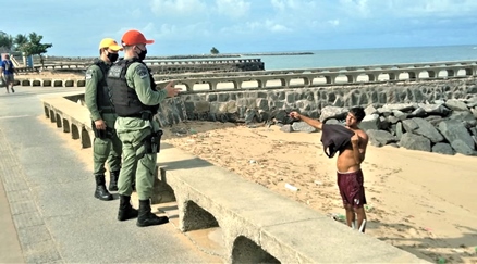 Fiscalizações e orientações no 1º dia da Operação Quarentena
