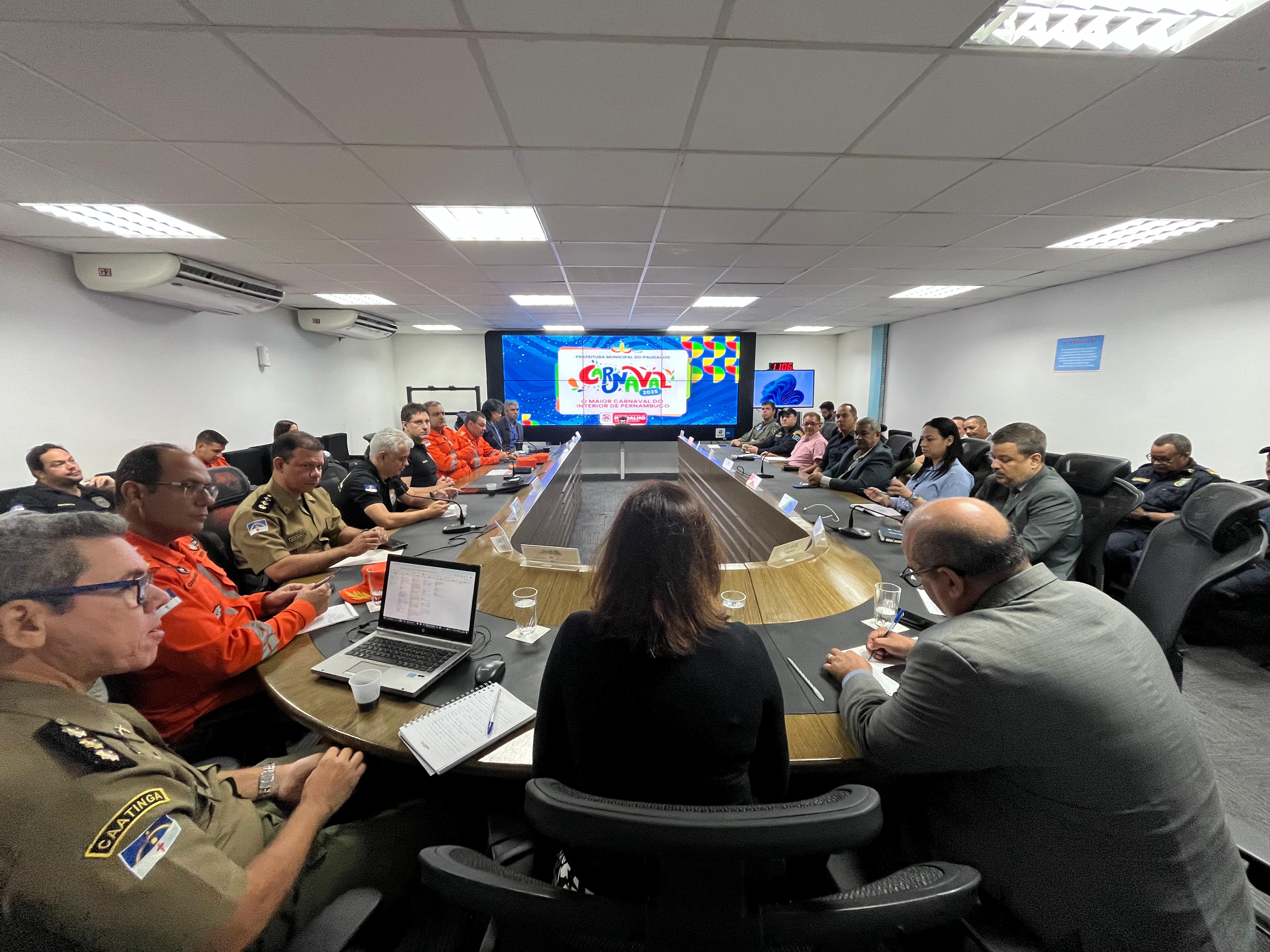 SDS discute estratégias de segurança para o Carnaval 2025 do interior do Estado