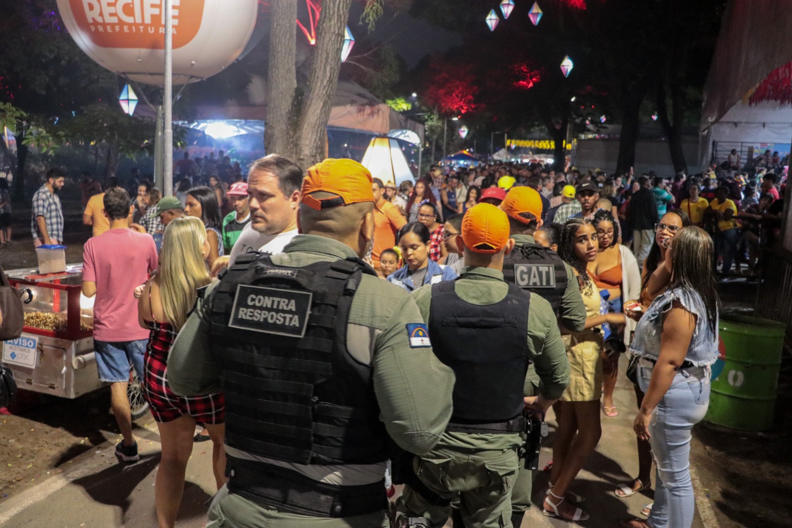 São João 2023: policiamento extra garante tranquilidade no Sítio Trindade