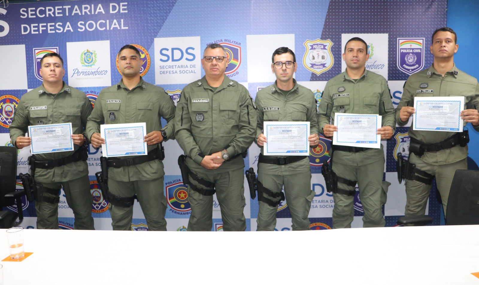 SDS homenageia destaques da Força-Tarefa Coletivos