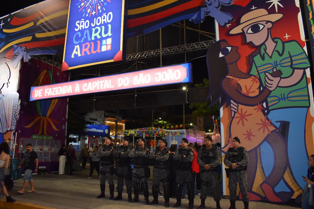 São João 2025 - Governo de Pernambuco investe mais de R$ 2 milhões para o reforço da segurança em Caruaru
