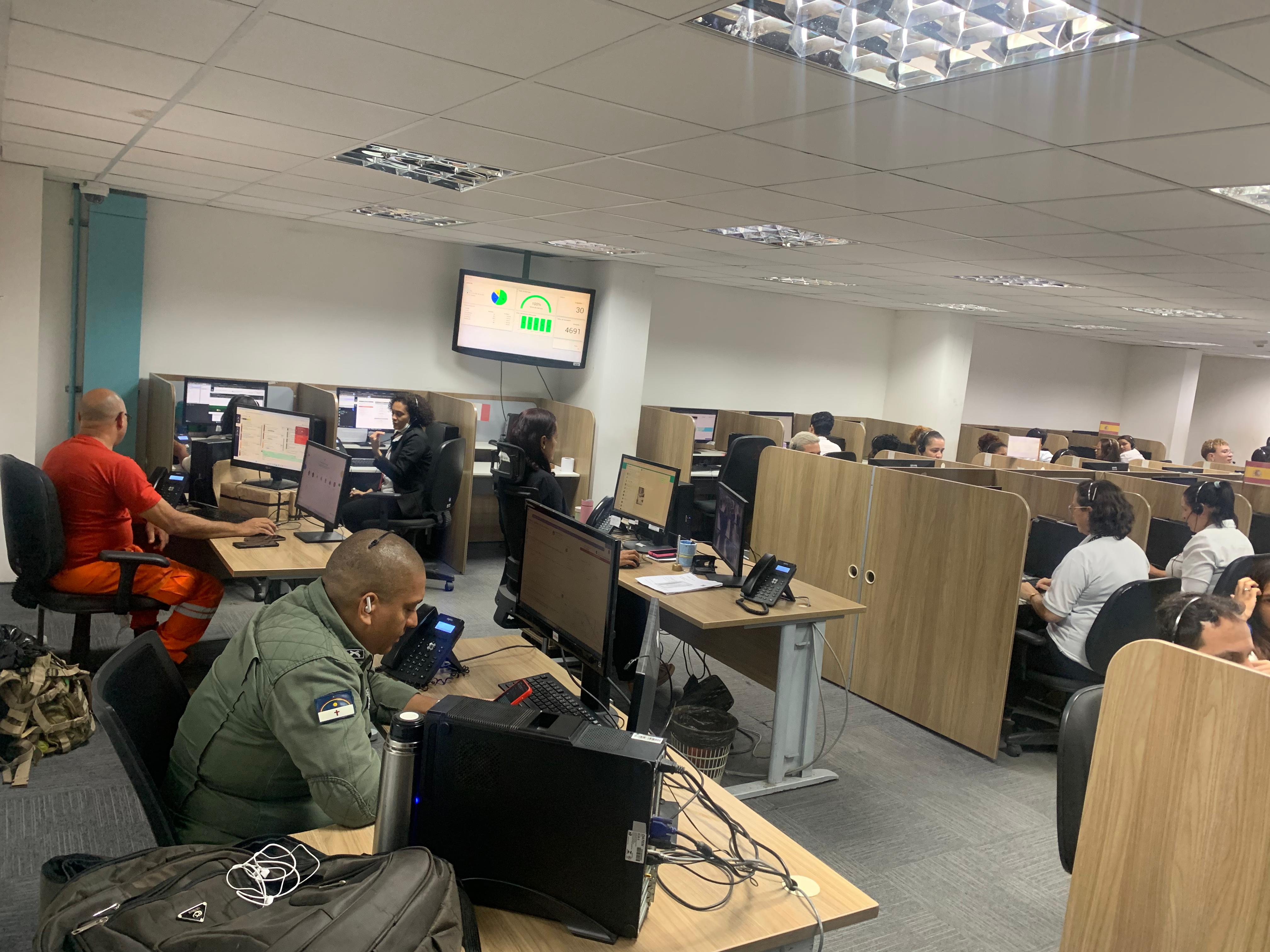 Trotes continuam chegando diariamente para os serviços de emergências policiais da SDS