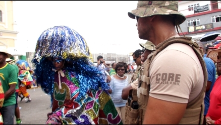 Forças de Segurança da SDS atuam no tradicional encontro de maracatus rurais