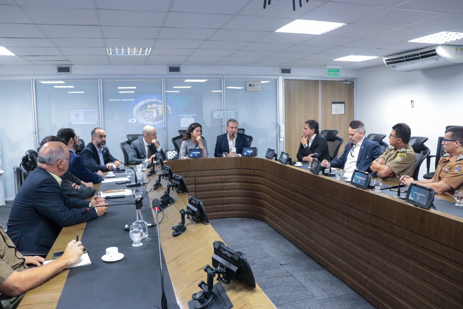 SDS recebe visita do secretário Nacional de Segurança Pública