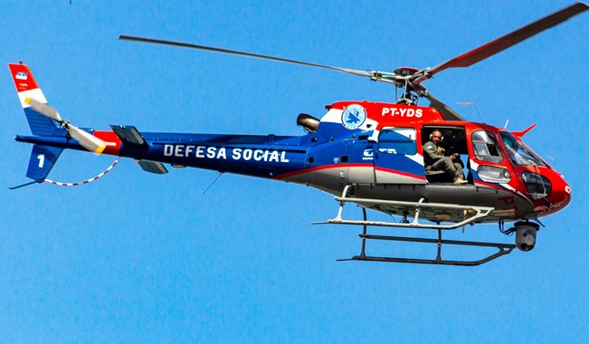   Grupamento Tático Aéreo da SDS participa de Encontro Nacional de Aviação de Segurança