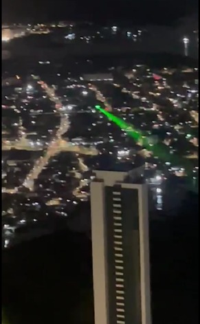 ALERTA: USO INDISCRIMINADO DE LASER É CRIME!