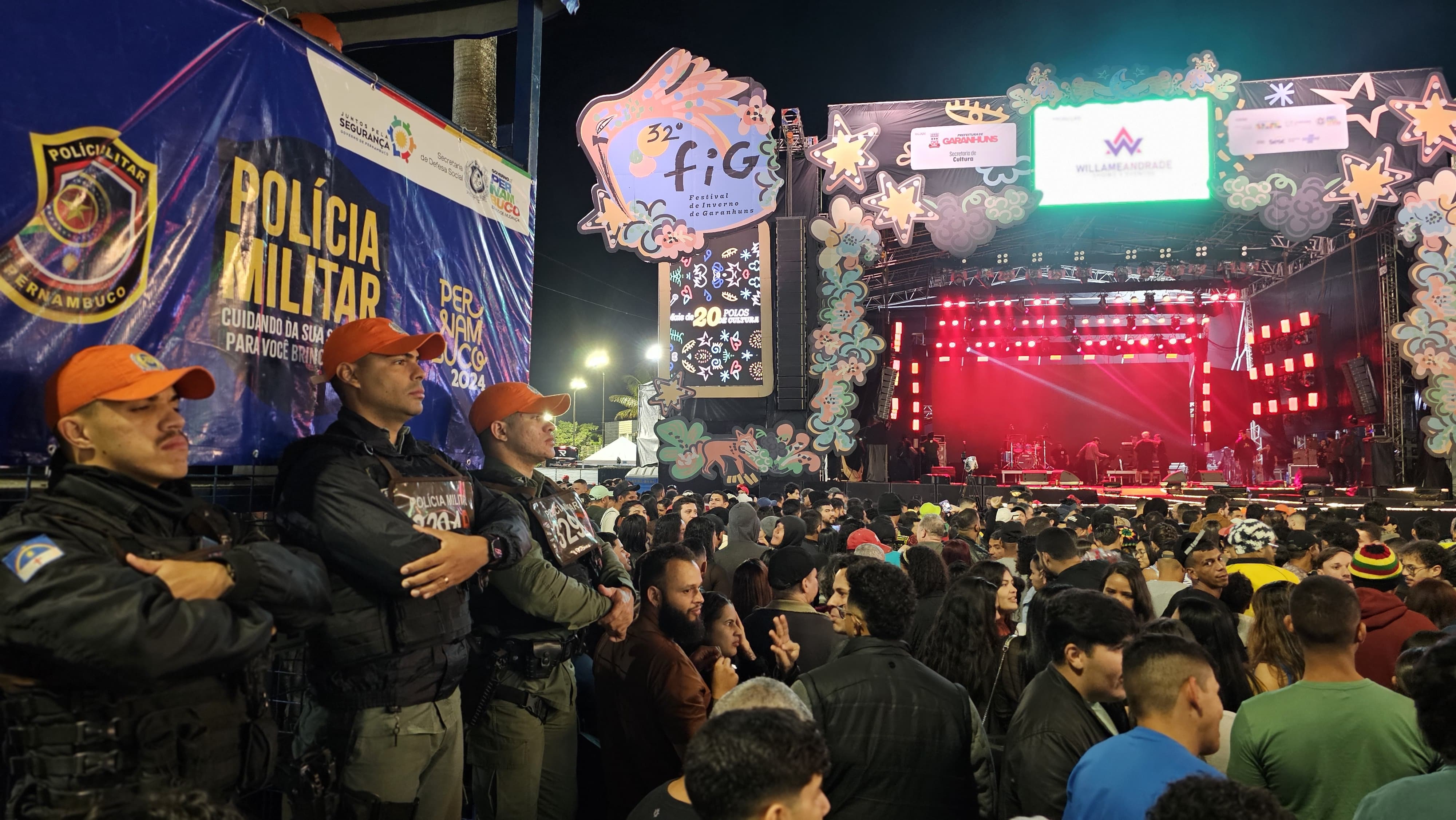 SDS empregou mais de 6 mil postos de trabalho no Festival de Inverno de Garanhuns 2024