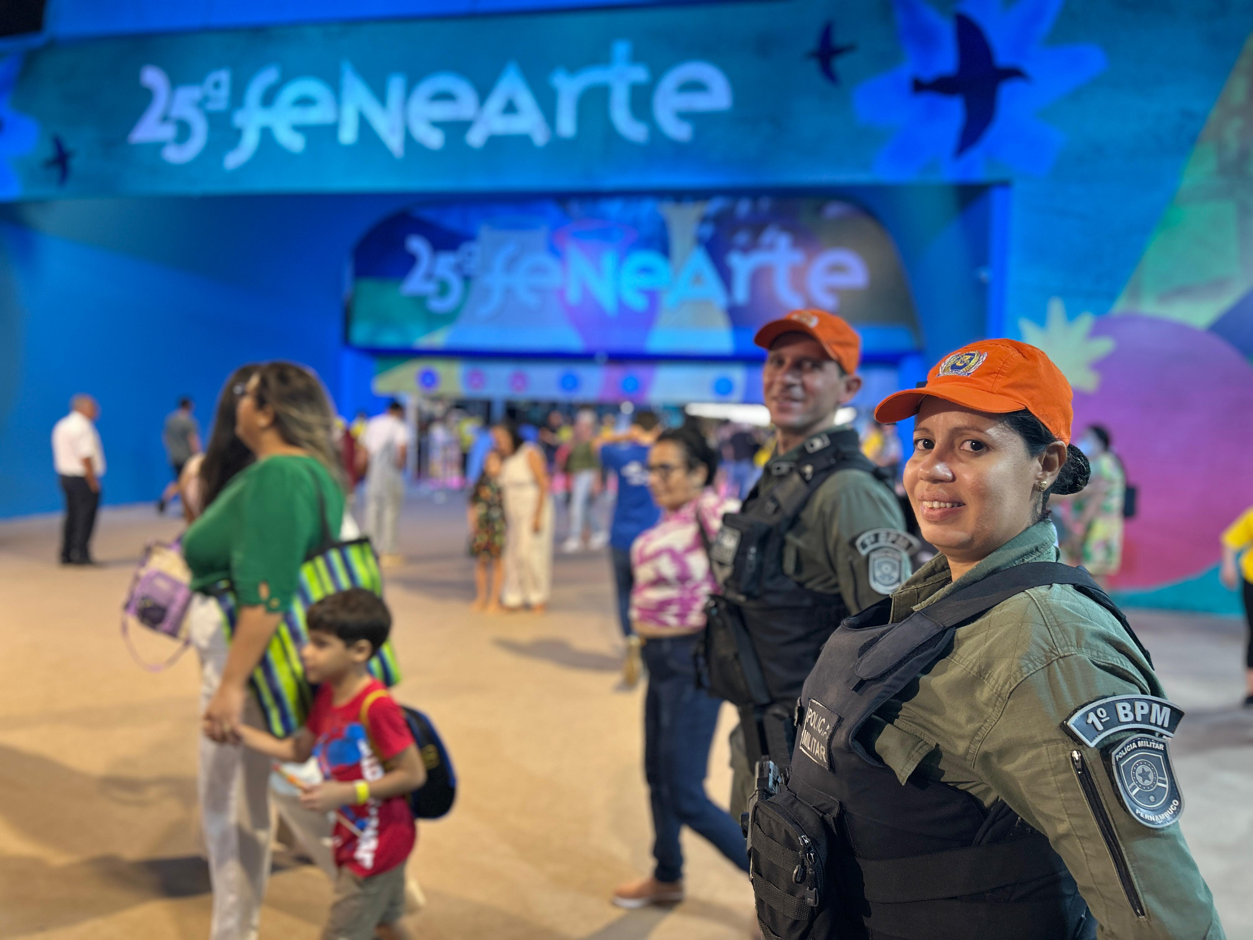 SDS reforça segurança da 25ª edição da Fenearte com mais de 1,3 mil lançamentos extras