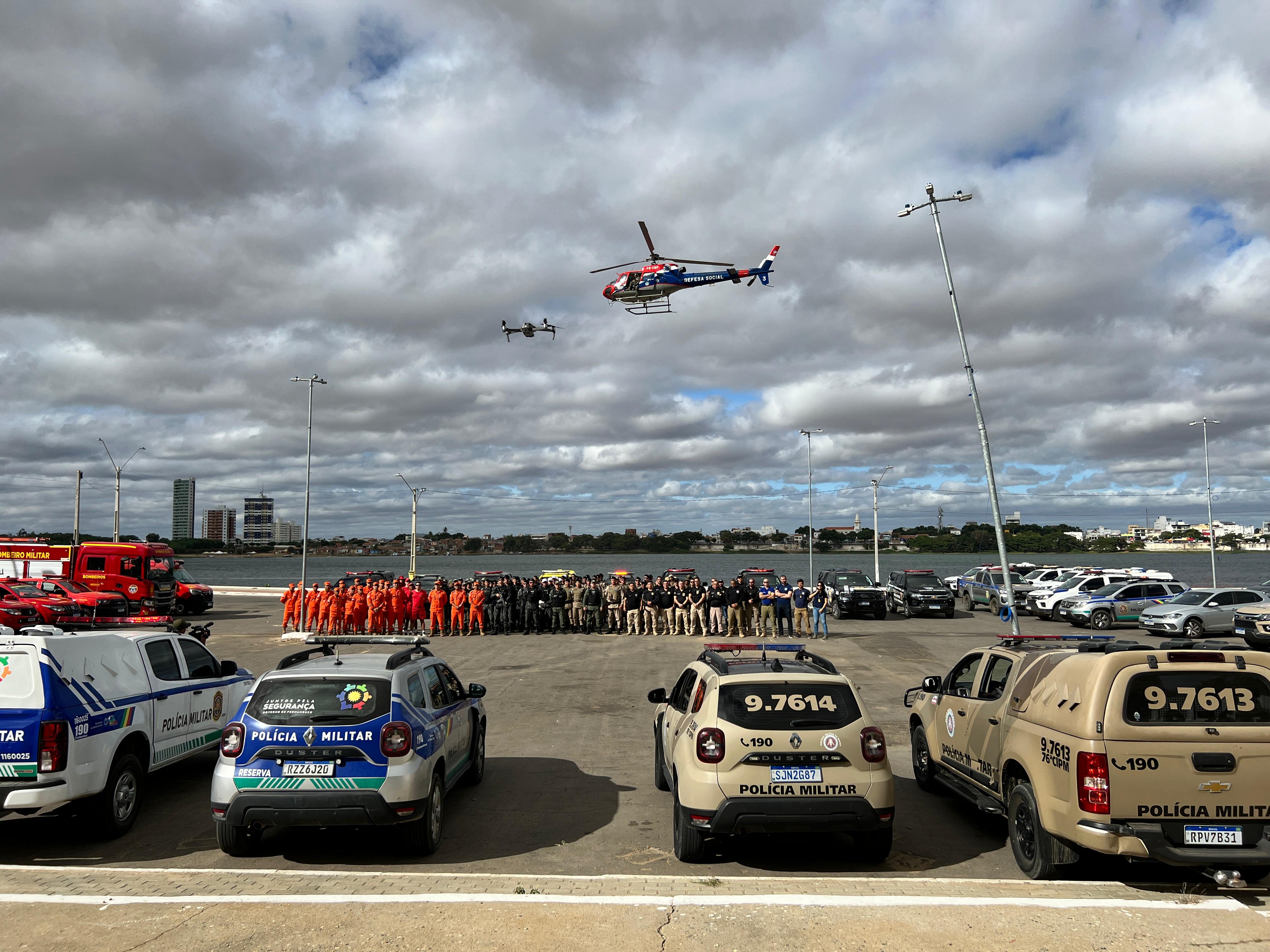 Pernambuco une forças com sete estados em operação inédita de combate à criminalidade nas divisas