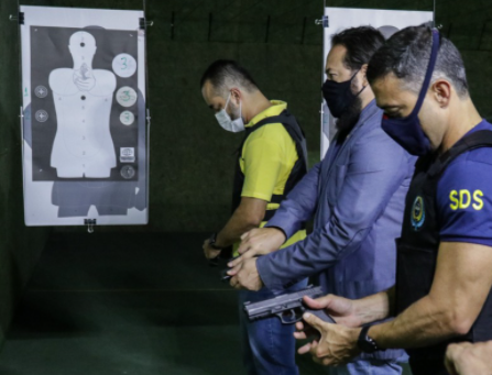 Acadepol conclui obra de estande de treinamento de tiro