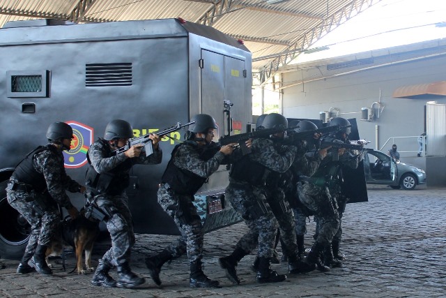 Blindado chega ao BIEsp para reforçar segurança do Agreste
