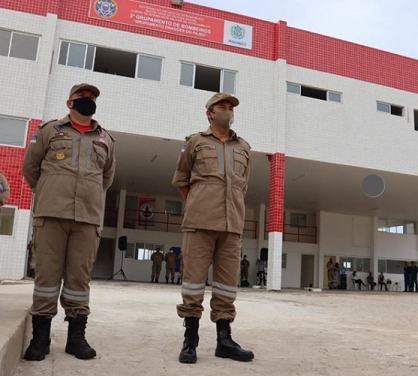 Novo quartel do 3º Grupamento de Bombeiros inaugurado em Serra Talhada