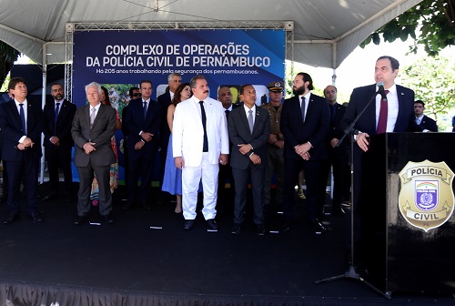Inaugurado o novo Complexo de Operações da Polícia Civil de PE