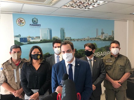 Governador anuncia convocação de 1.925 profissionais para a segurança em PE