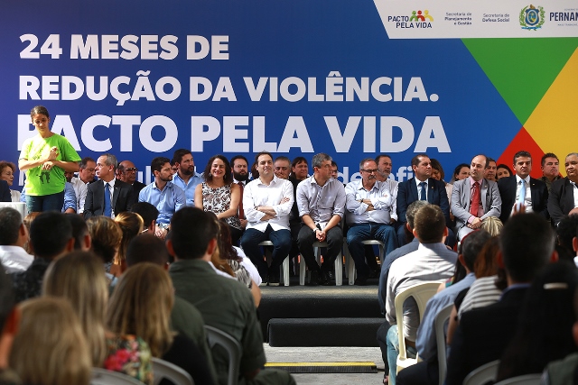 PE COMPLETA DOIS ANOS DE REDUÇÃO DOS CRIMES CONTRA A VIDA