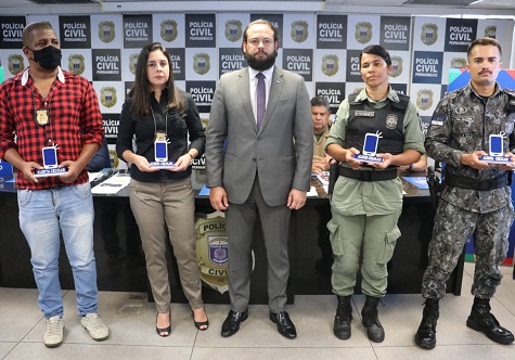 Mutirão da SDS e operativas devolve celulares roubados em PE