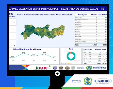 Nova plataforma de dados criminais de PE amplia transparência