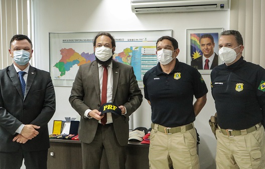 SDS e PRF reforçam parcerias para atuação conjunta