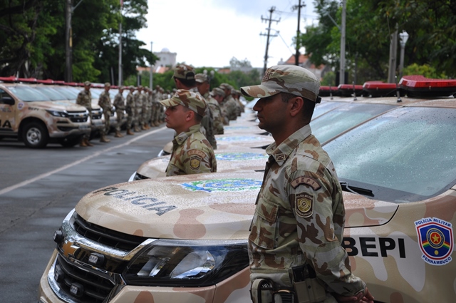 Governo do Estado entrega 37 novas viaturas ao Bepi