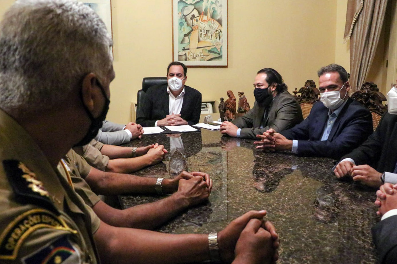 Governador assina projeto de lei que cria o Sistema de Proteção Social dos Militares no Estado