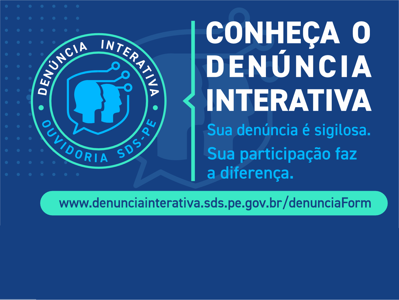 Denuncie com segurança: conheça a nova plataforma digital da Ouvidoria da SDS