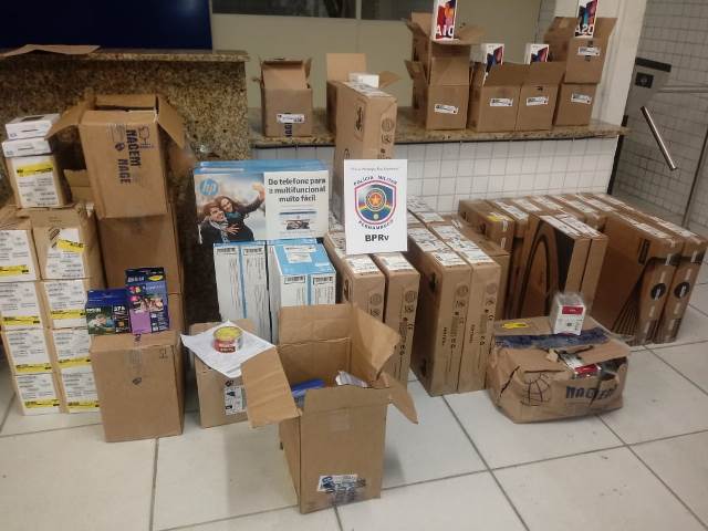 CARGA DE ELETRÔNICOS RECUPERADA 2 07.06.2019